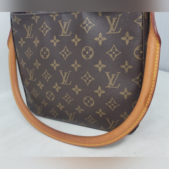 Louis Vuitton Looping MM Monogram Canvas Leather Shoulder Bag Authentic FL0091 - Picture 6 of 14